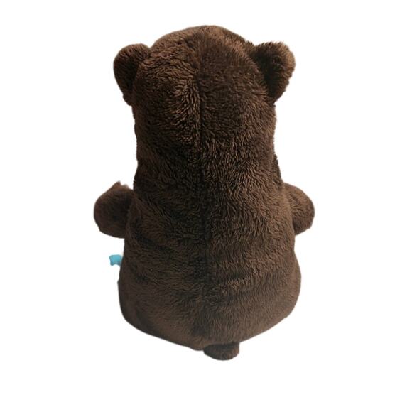 Kohls Grizzly Bear Plush Stuffed Animal Brown Cute Sitting Perfect Day Story - Picture 6 of 6